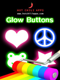 iPhone App Glow Buttons